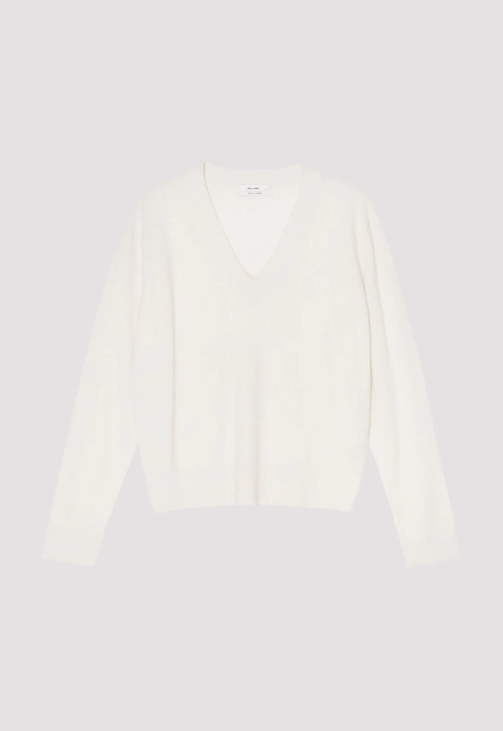 Jac + Jack Sharpo Cashmere Sweater - Natural Off White