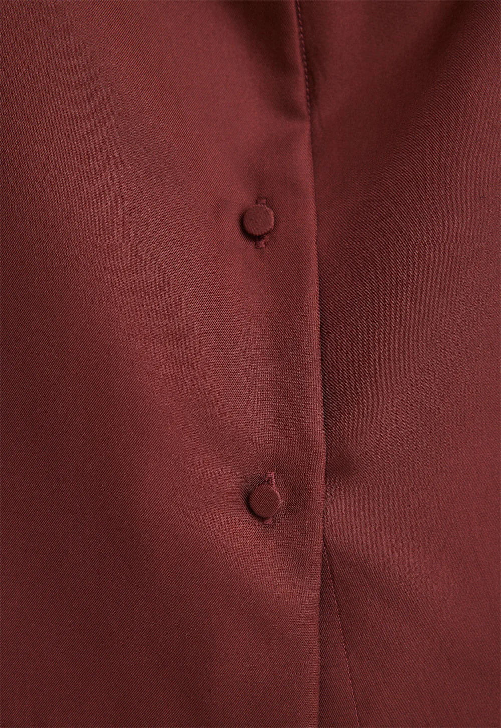 Talo Silk Shirt | Burbank Red