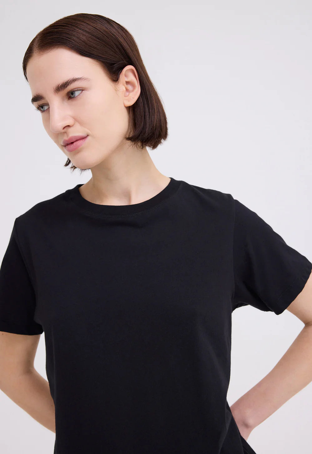 Verte Tee in Black