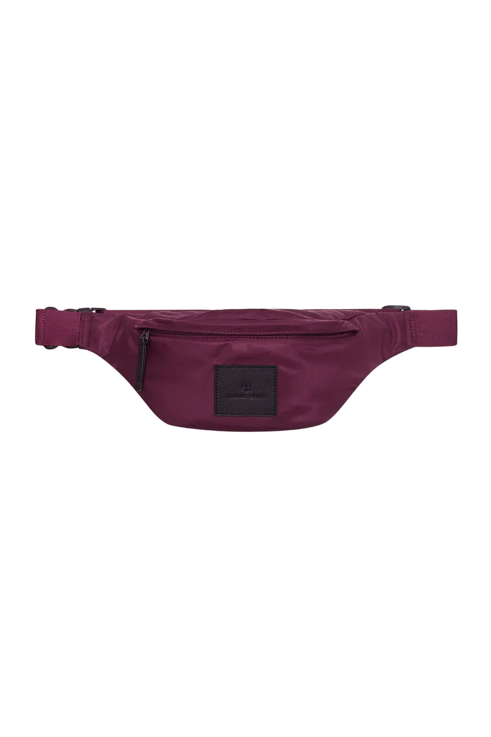 Anine Bing Leon Small Waist Bag Nylon in Fig