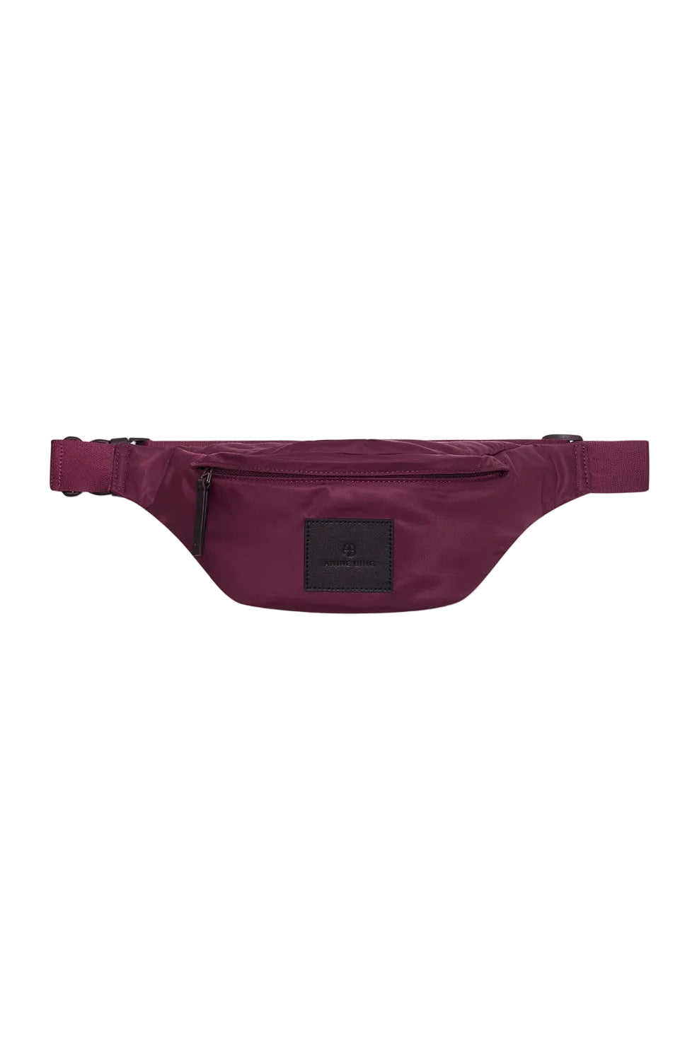 Anine Bing Leon Small Waist Bag Nylon in Fig