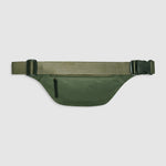 Anine Bing Leon Small Waist Bag Nylon in Army Green - detail view