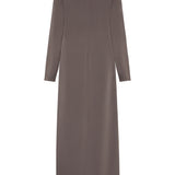 Matteau Long Sleeve Column Dress in Slate