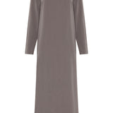 Matteau Long Sleeve Column Dress in Slate