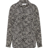 Matteau Long Sleeve Silk Shirt in Kyoto