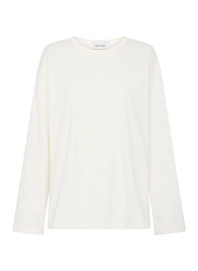 Matteau Long Sleeve Tee in Chalk