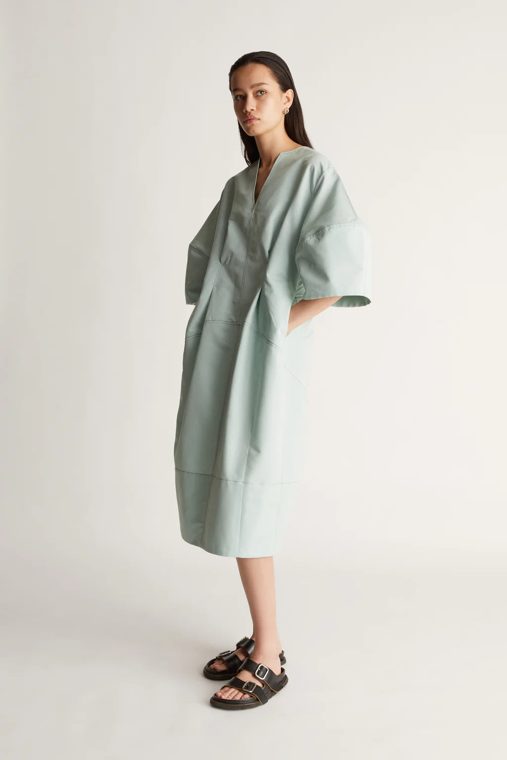 Jacob Cocoon Dress | Seafoam