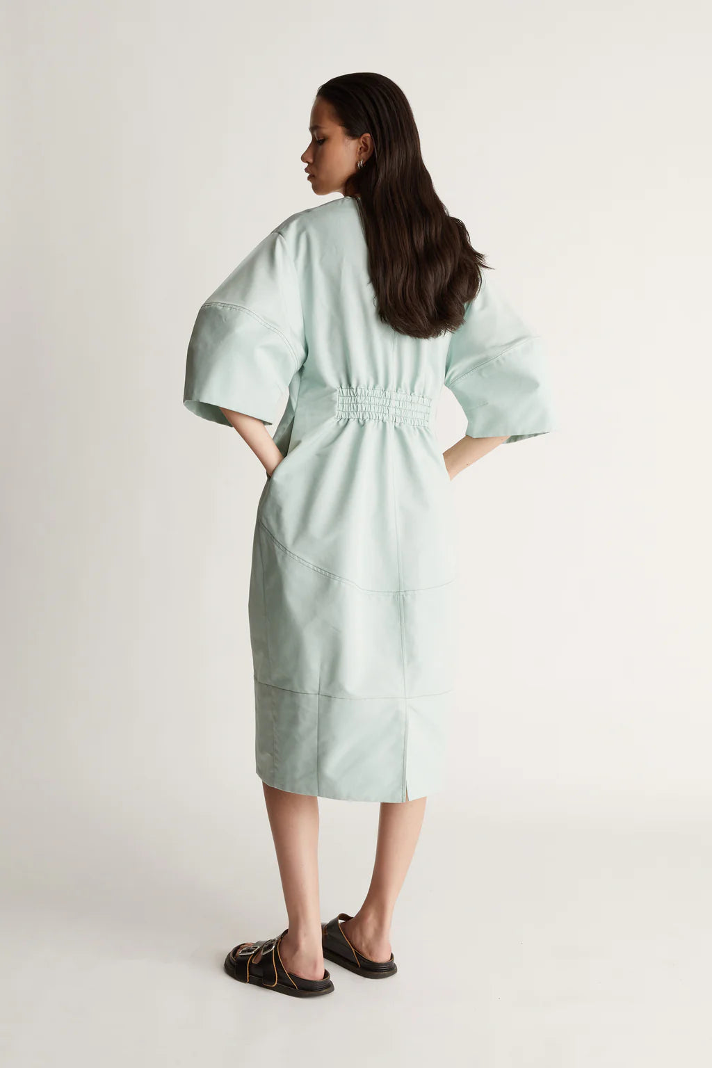 Jacob Cocoon Dress | Seafoam