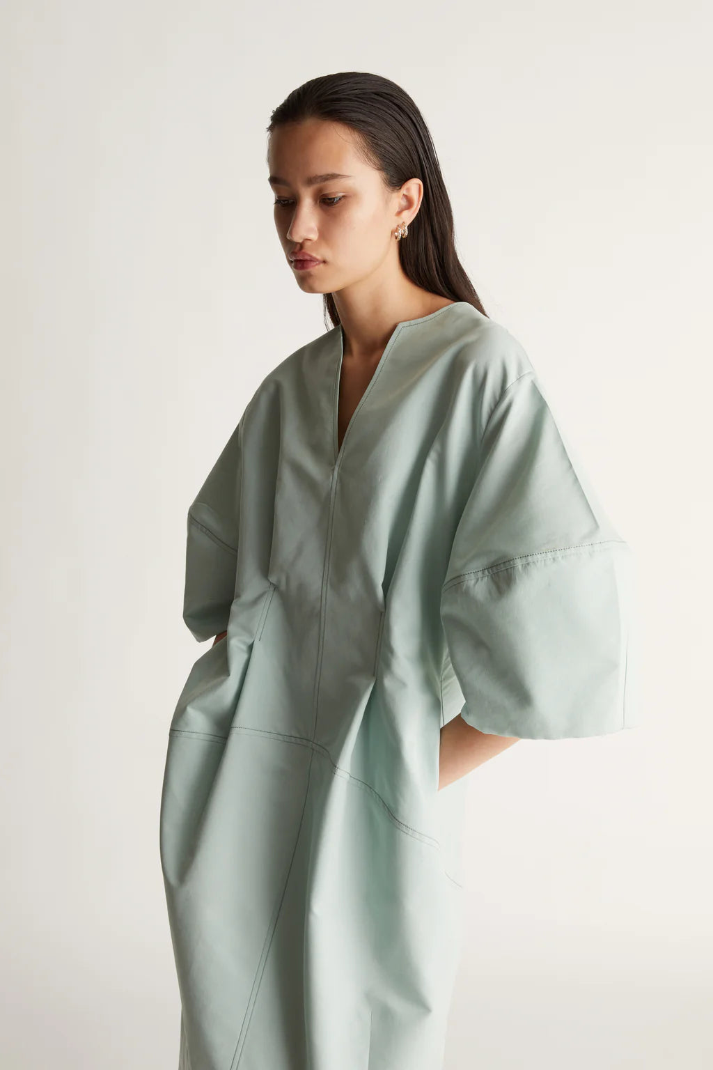 Jacob Cocoon Dress | Seafoam