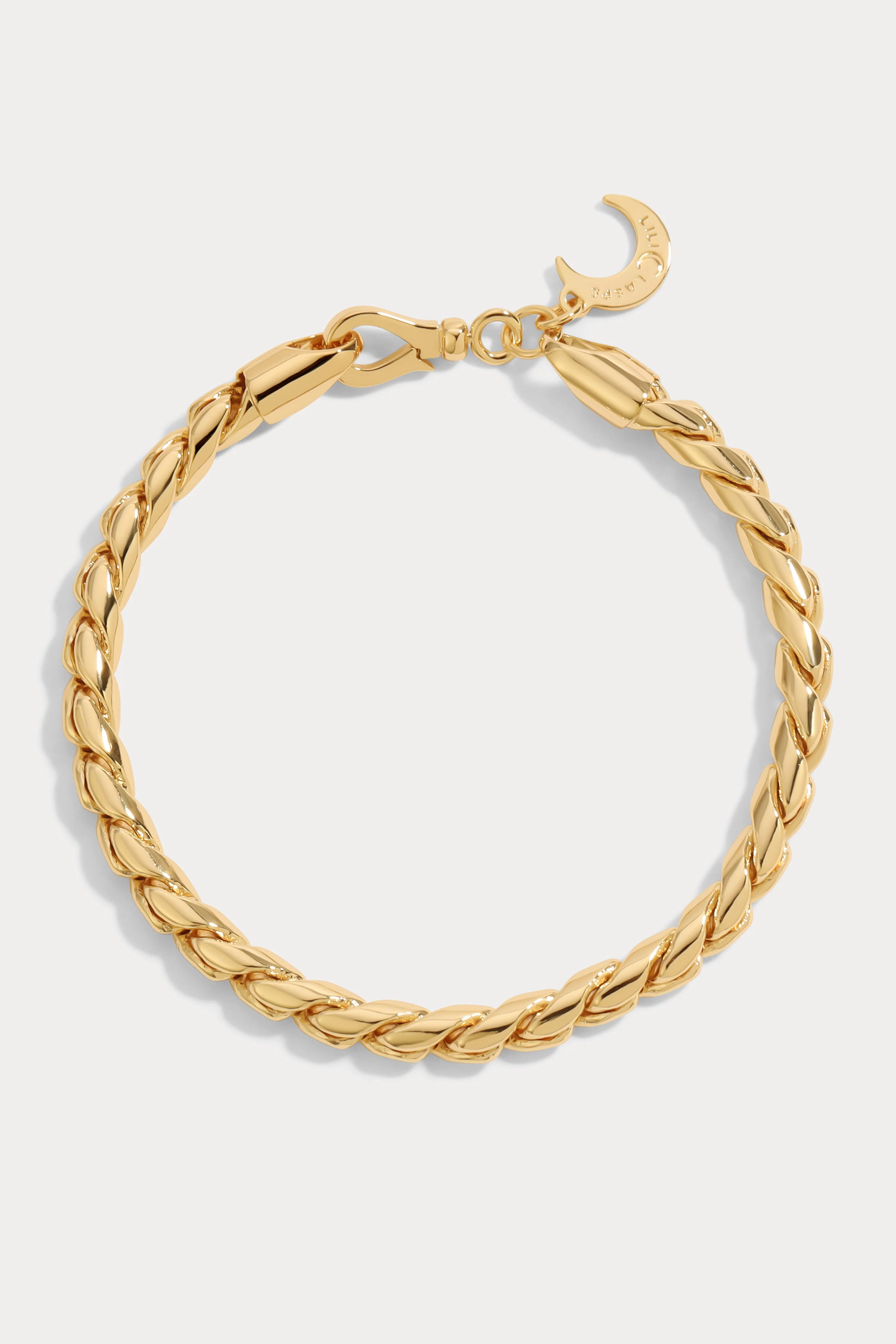 Lili Claspe Large Bruna Bracelet - Gold