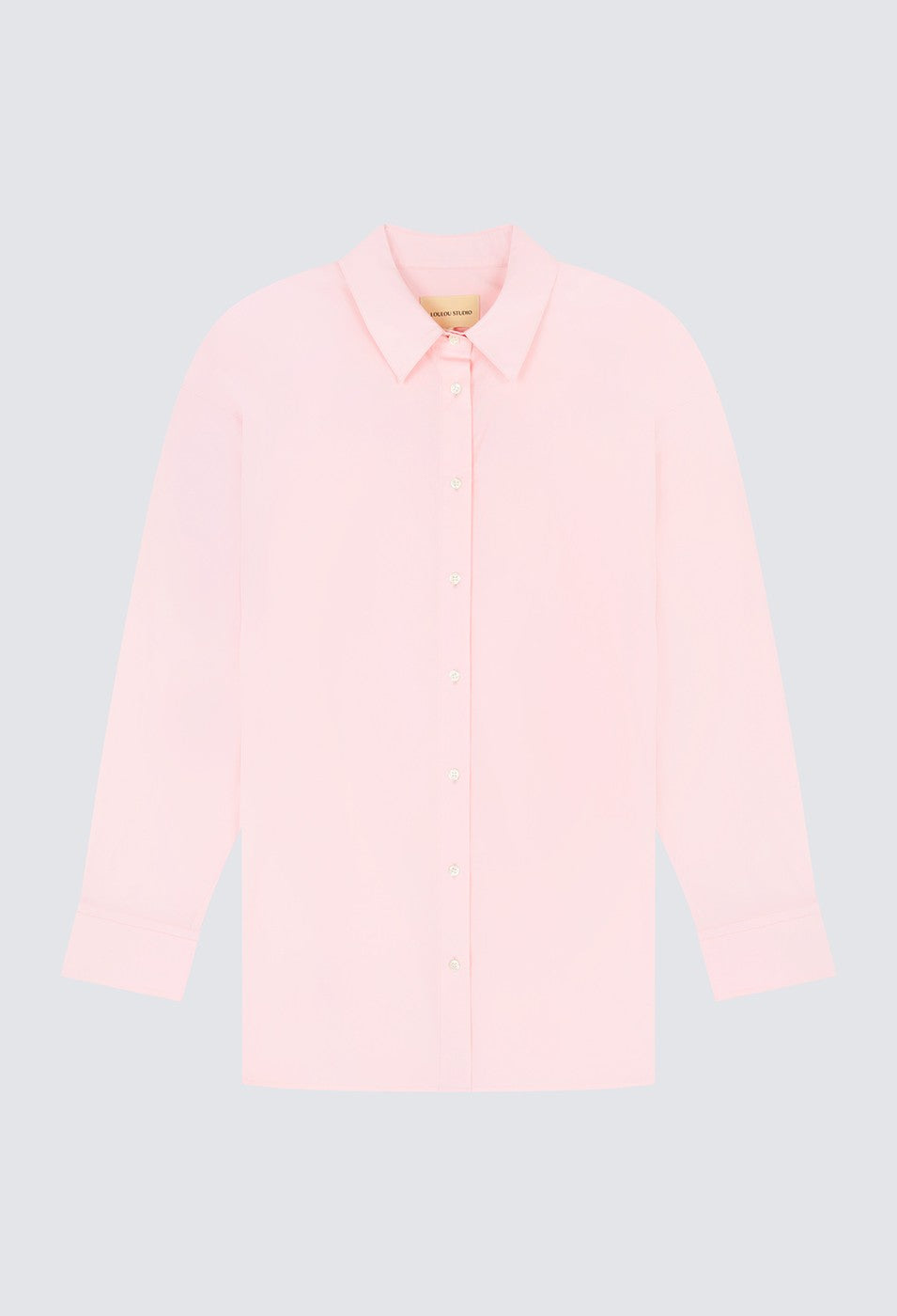 LouLou Studio Espanto Poplin Shirt - Light Pink