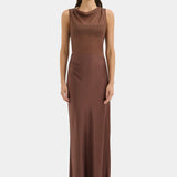 Sir Luca Gown in Chestnut