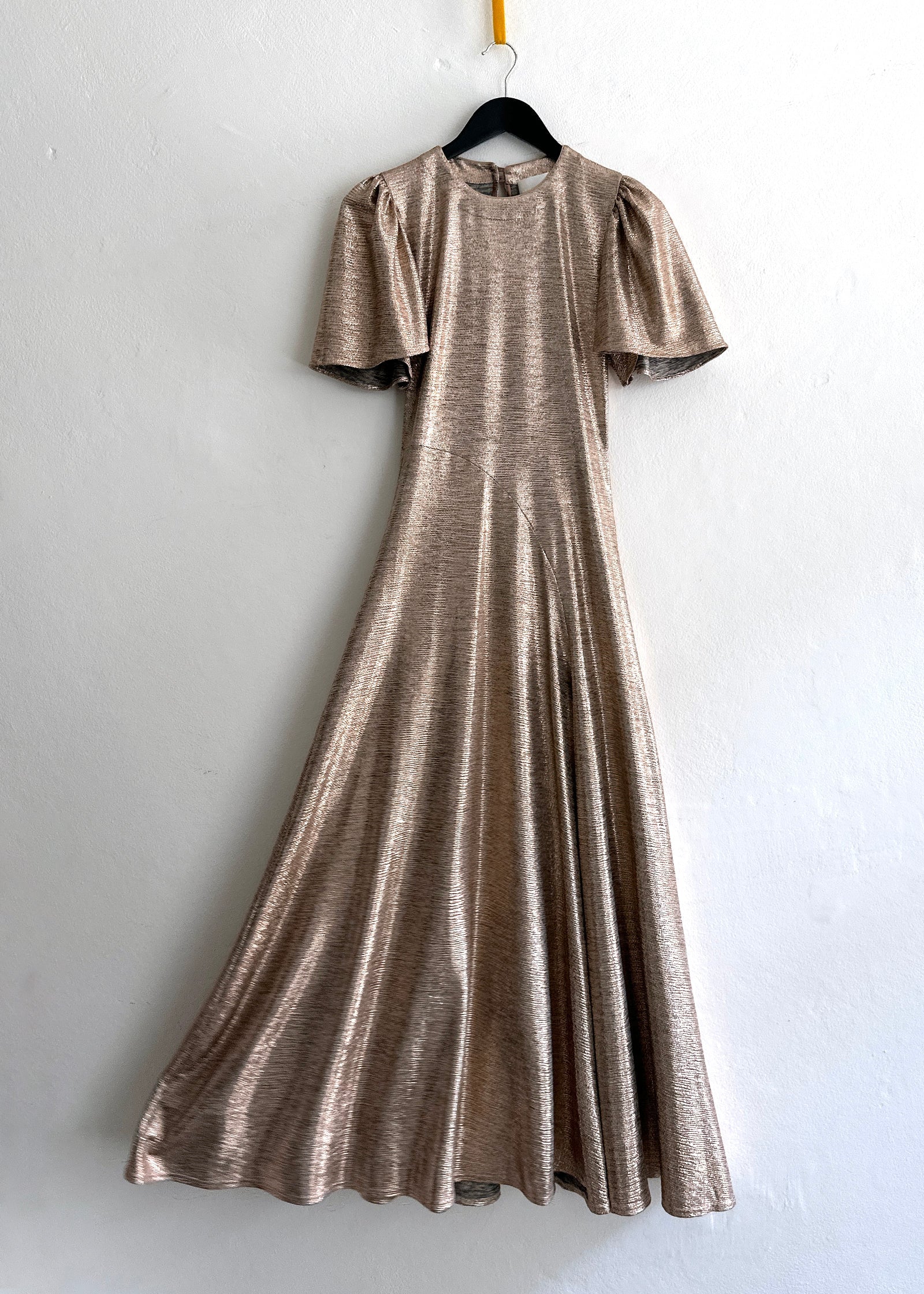 Valentina gold sequin long sleeve cheap maxi