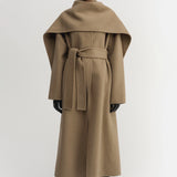Almada Micha Scarf in Tan