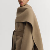 Almada Micha Scarf in Tan