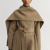 Almada Micha Scarf in Tan