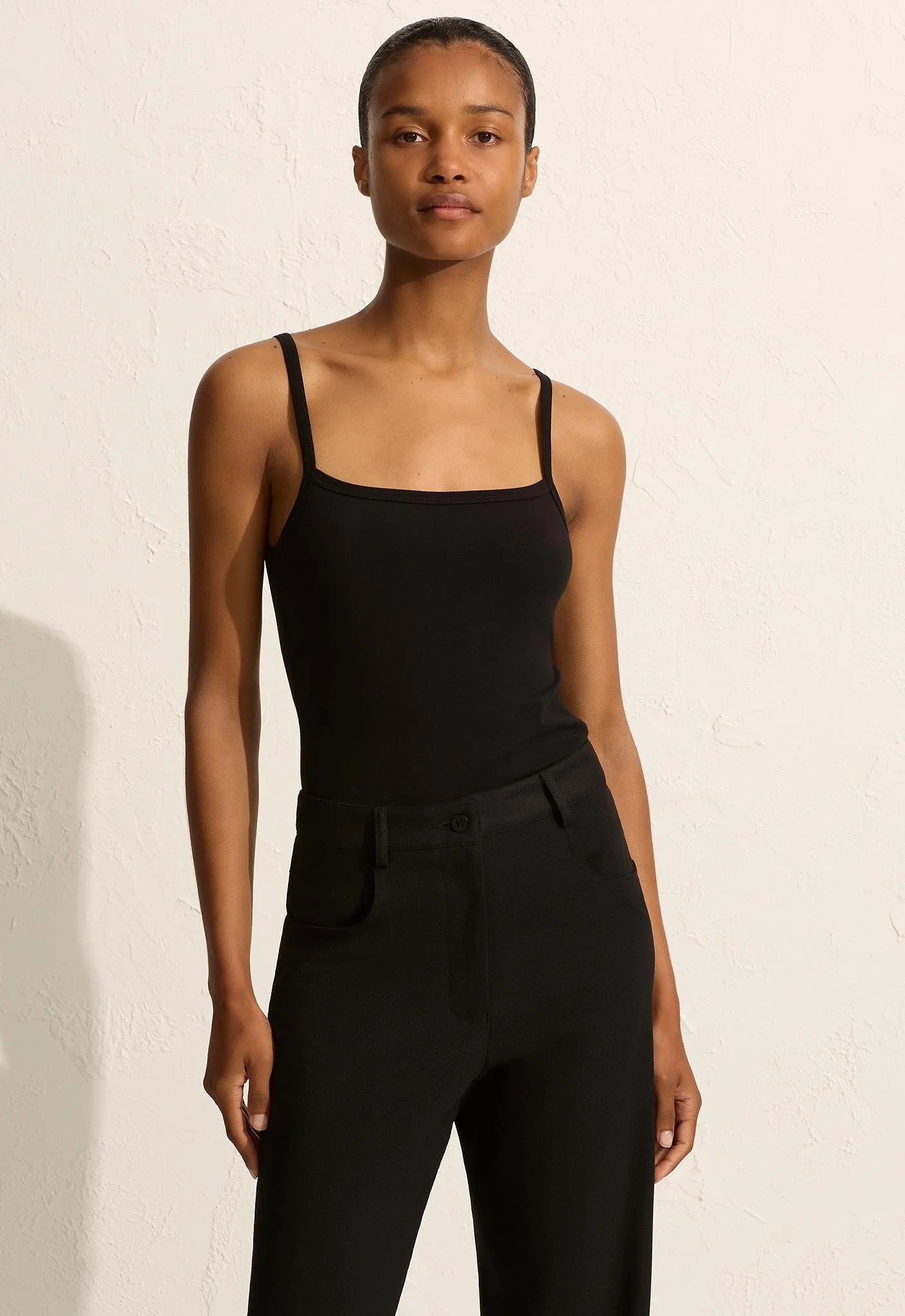 Matteau Relaxed Crepe Pant - Black