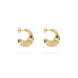 Nina Gordon Mega Hoops Large In Gold