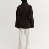Almada Noorie Coat in Chocolate