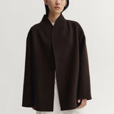 Almada Noorie Coat in Chocolate