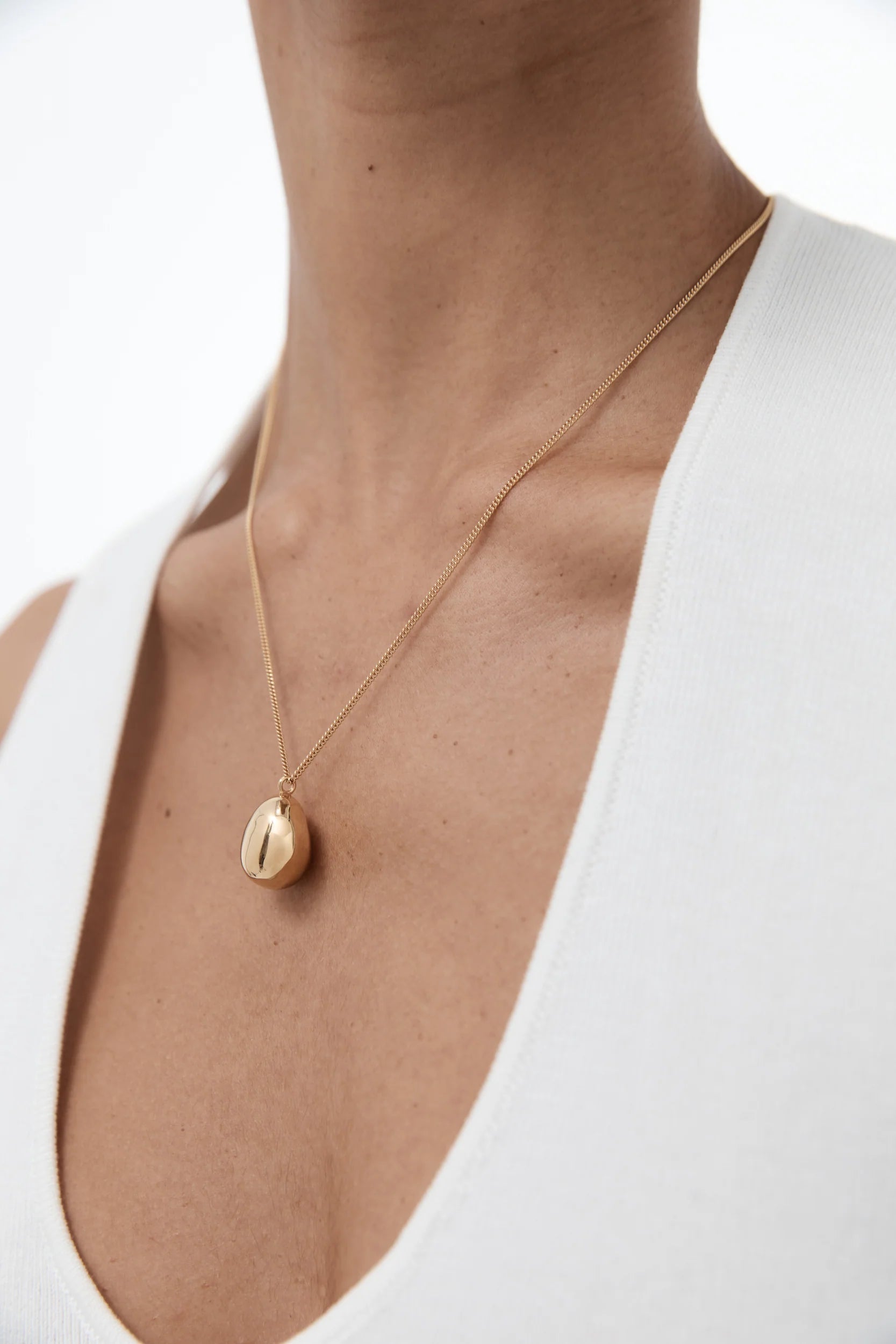 Drop Necklace | Gold