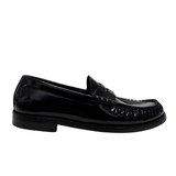 L'Eclisse x Denim Iniquity College Loafer in Black