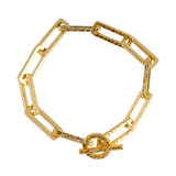 Fairley Antique Gold Chain Bracelet