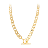 Fairley Antique Crystal T-Bar Necklace