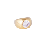 Fairley Solitaire Cocktail Ring