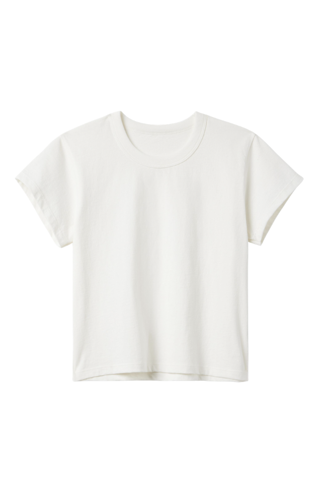 tSlvrlake Easy Tee in Natural White