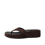 Alias Mae Akiko Flat in Choc Suede
