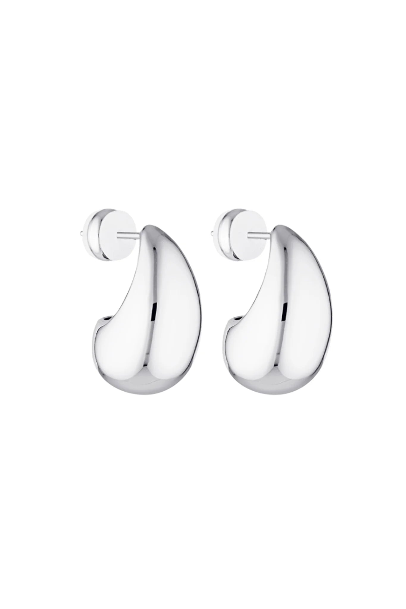 Porter Baby Blob Earrings - Silver