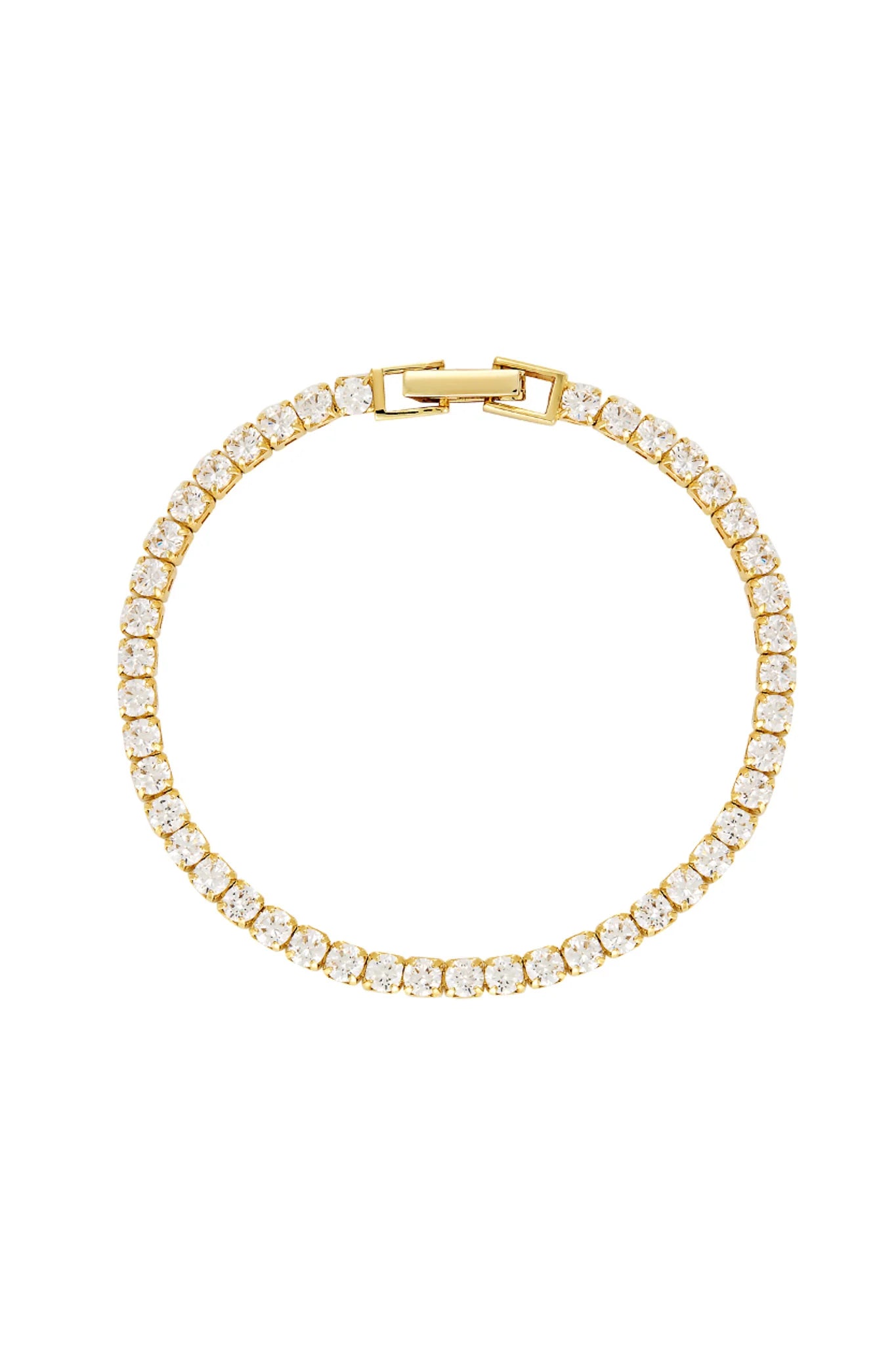 Tennis Bracelet | Gold