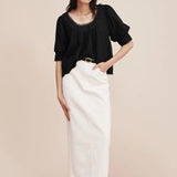 Posse Harvey Skirt in Vintage White