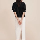 Posse Harvey Skirt in Vintage White