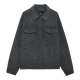 Anine Bing Rory Jacket in Dark Grey