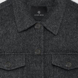 Anine Bing Rory Jacket in Dark Grey