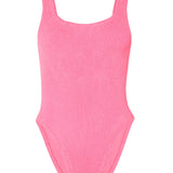 Hunza G Square Neck Swim in Bubblegum