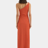 Sir Rossana Gown in Terracotta