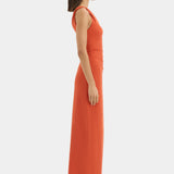 Sir Rossana Gown in Terracotta
