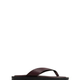 A Emery Marcelle Sandal in Claret