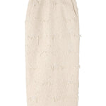 A Emery Innes Skirt in Creme Jacquard