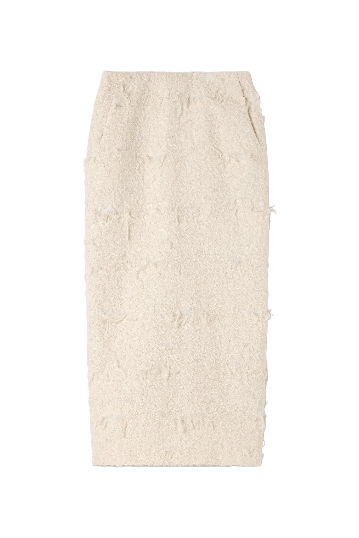 A Emery Innes Skirt in Creme Jacquard