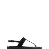 A Emery Somerset Sandal in Black Suede