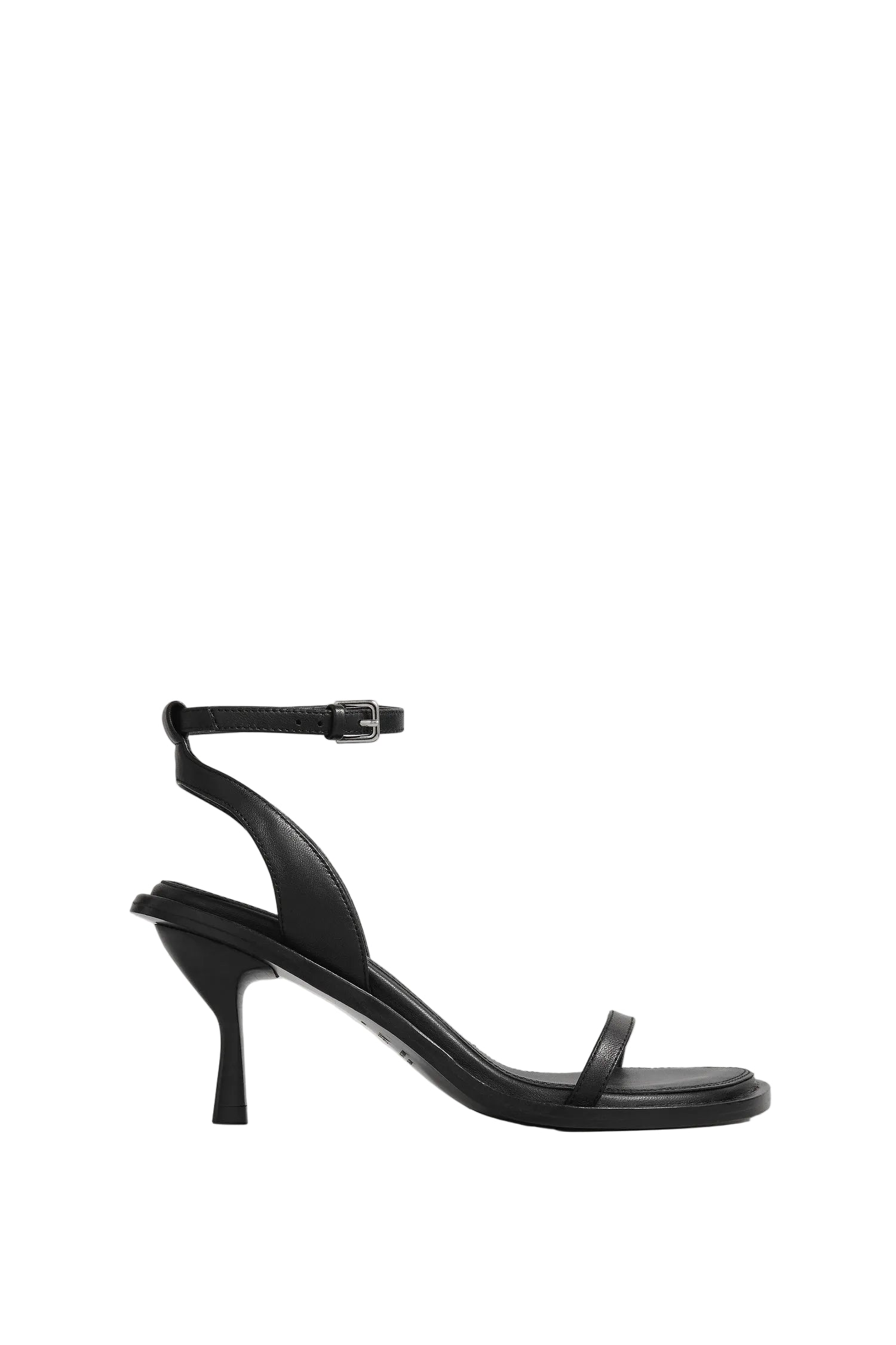 A Emery York Heeled Sandal in Black