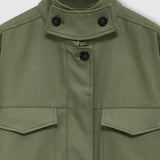 Anine Bing Sahara Jacket in Army Green
