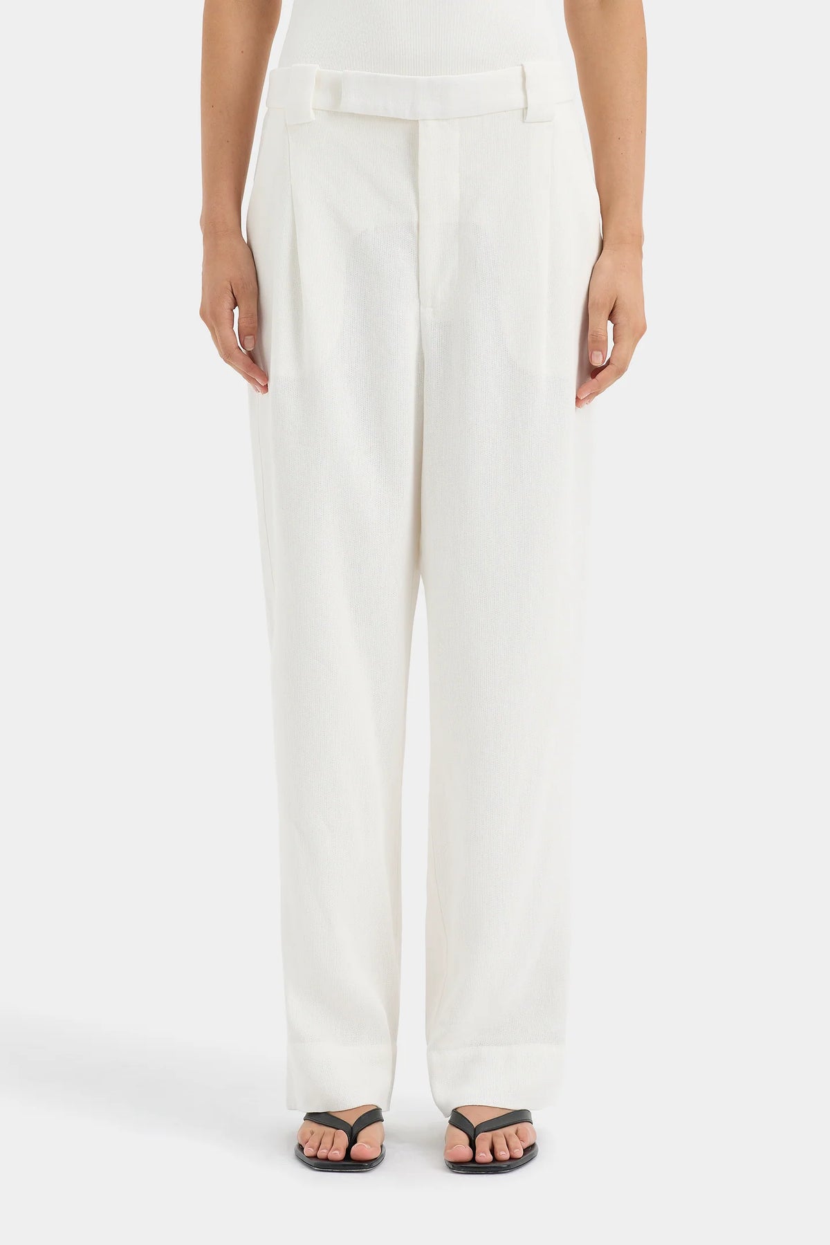 SIR. Clemence Trouser - Ivory | Denim Iniquity