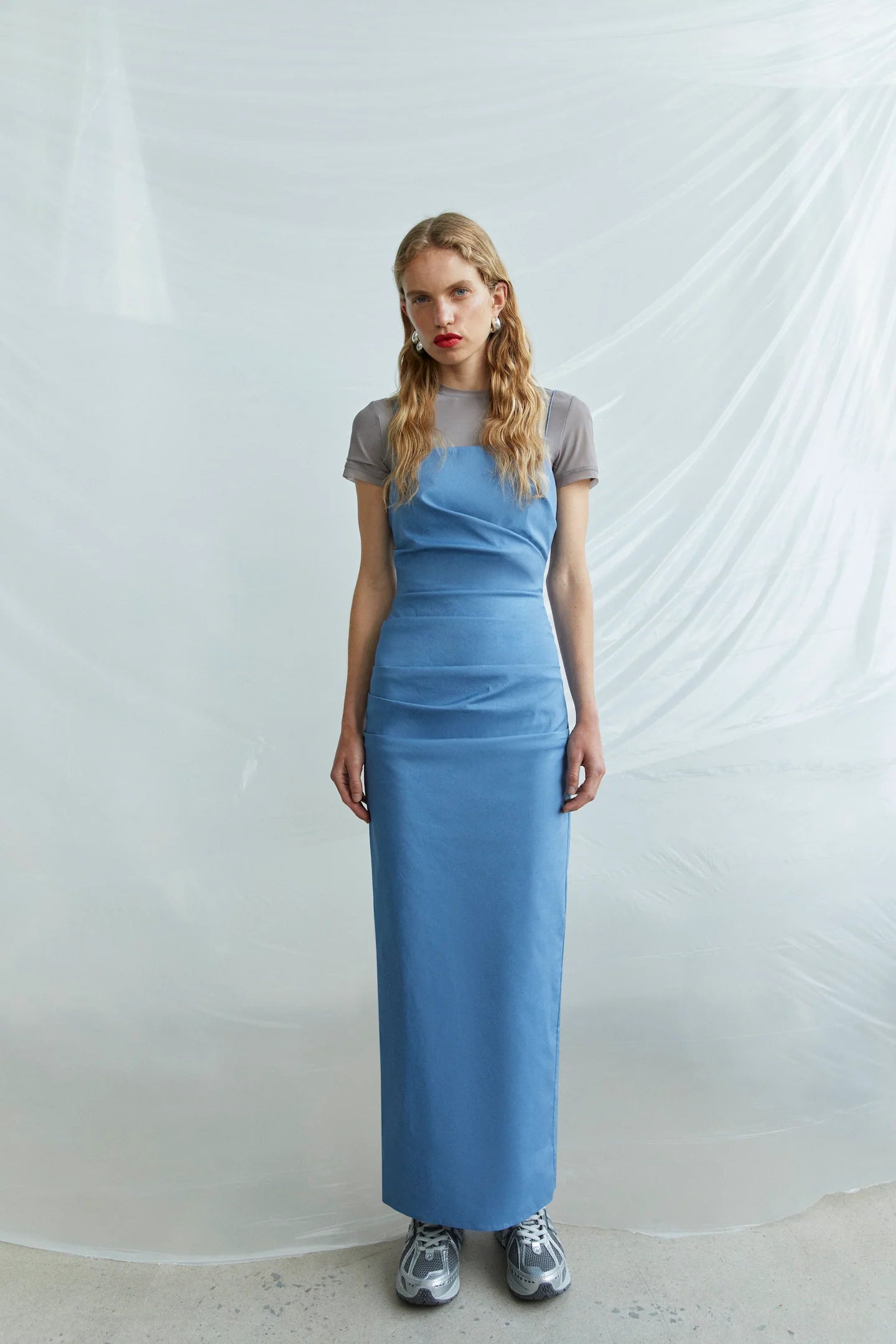 Jones Gown | Washed Blue