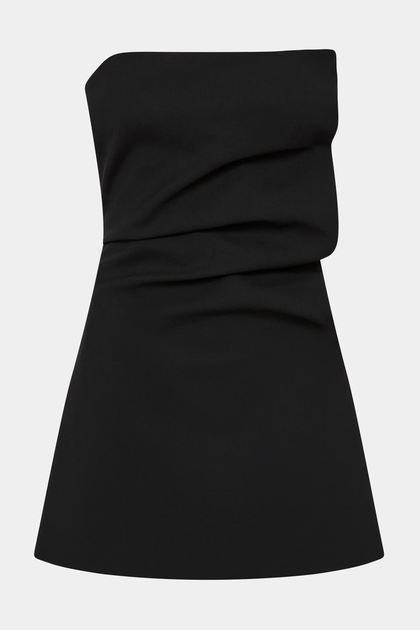 SIR. Leonardo Pleated Mini Dress - Black