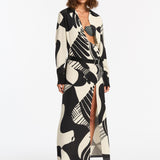 SIR. Realisme Buttoned Shirt Dress - Papier